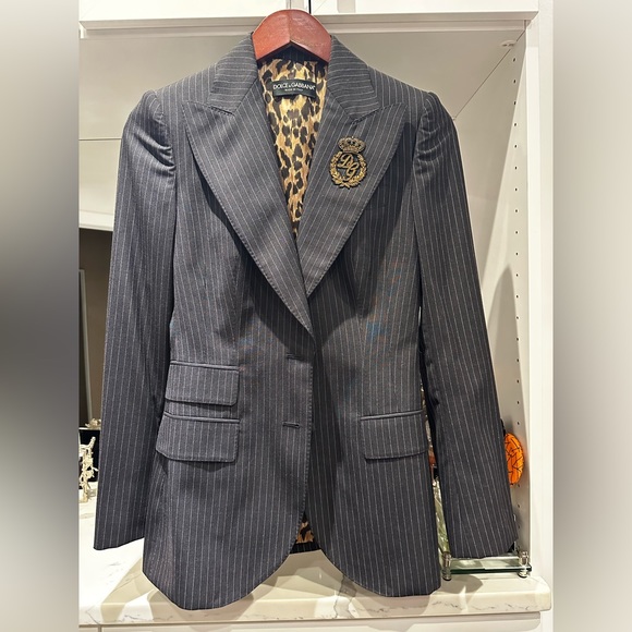 Dolce&Gabbana Striped Blazer - Picture 1 of 5